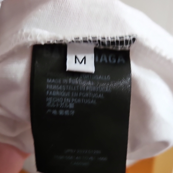 Balenciaga Kids White Tee with Artistic Print - Picture 7 of 7